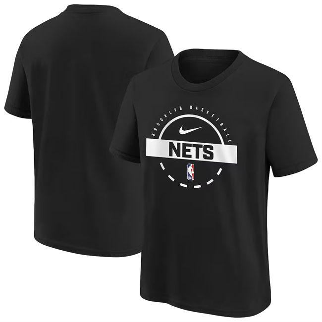 Men's Brooklyn Nets Black Practice T-Shirt